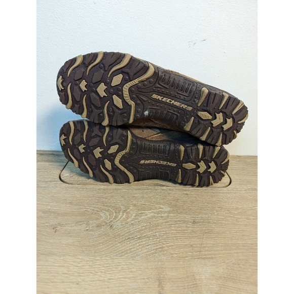 Skechers Womens Compulsions Blender 46884 Brown Casual Shoes Sneakers Size 10 - Picture 8 of 9